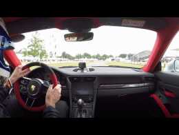 Goodwood - Walter Röhrl au volant de la Porsche 911 GT2 RS