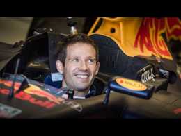 Sébastien Ogier à bord de la RB7 de Red Bull Racing